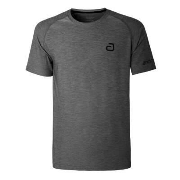 Andro Shirt Melange Alpha  - grau