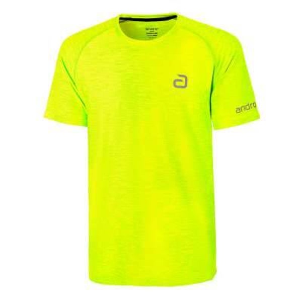 Andro Shirt Melange Alpha - neongelb