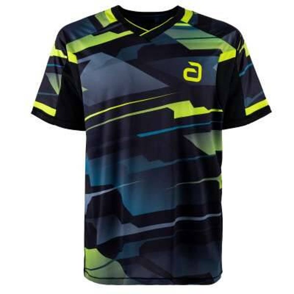 Andro Shirt Sangai - sw/gelb