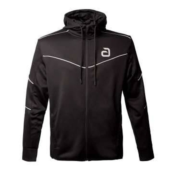 Andro Hoodie Doley - sw/grau