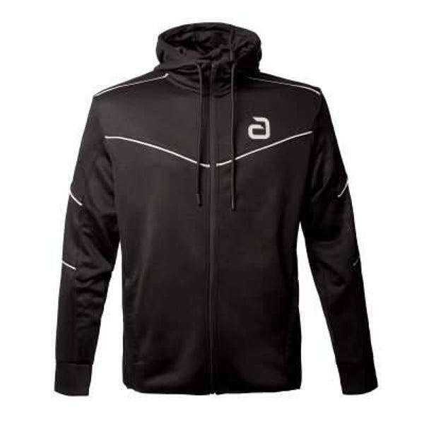 ANDRO Hoodie Doley - sw/grau