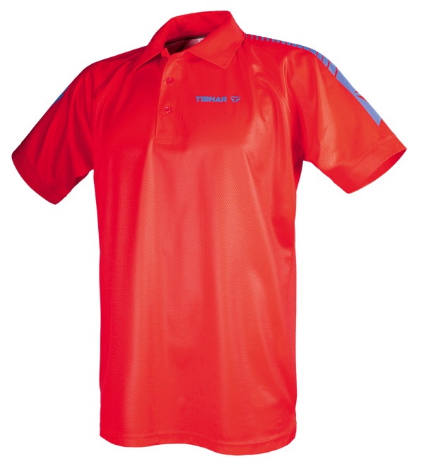 TIBHAR Shirt Domino . rot/blau