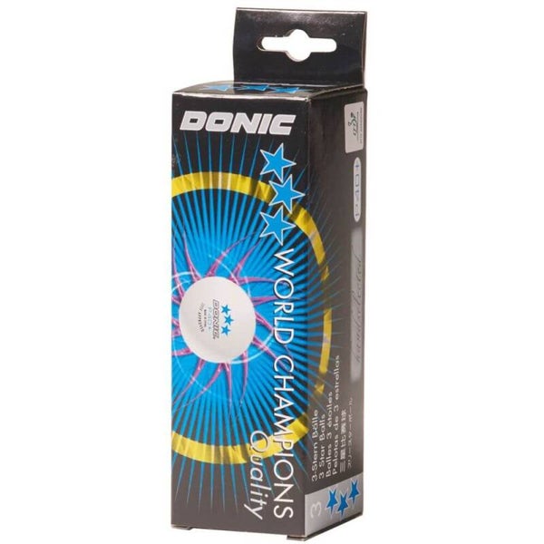 DONIC Ball 3*** P40+ - 3er
