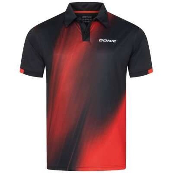 DONIC Shirt Fire - sw/rot