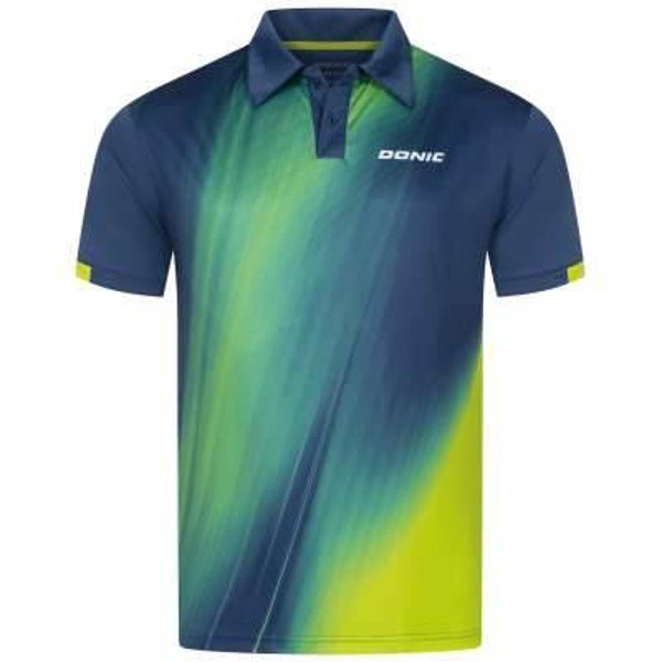 DONIC Shirt Fire - marine/lime