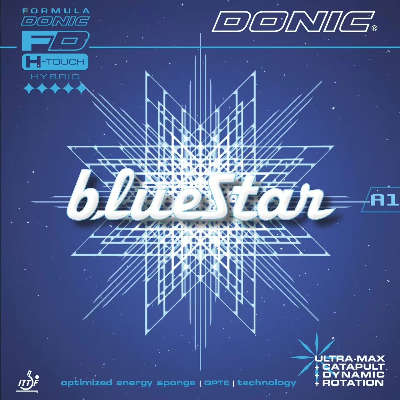 DONIC Belag Bluestar A1