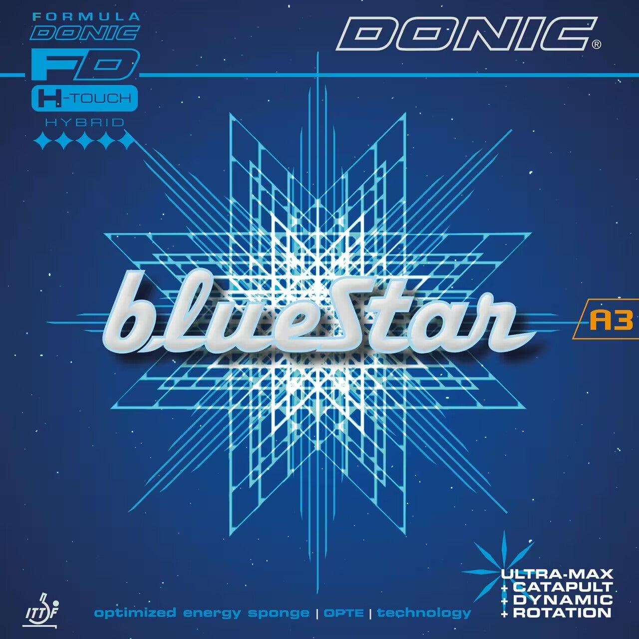 DONIC Belag Bluestar A3