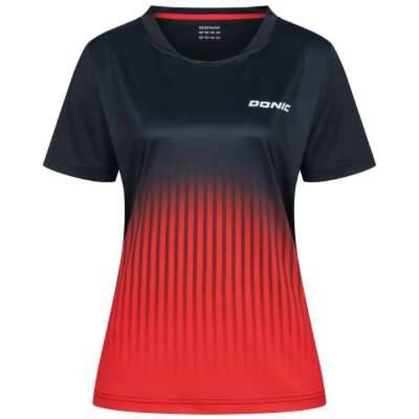 DONIC Shirt Nuvon Lady sw/rot