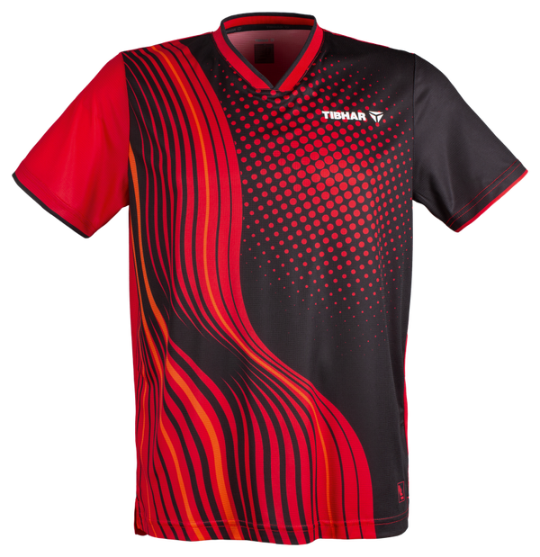 TIBHAR Shirt L2 River - sw/rot