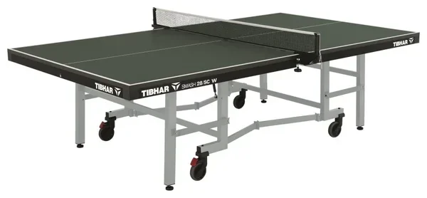 TIBHAR Tisch Smash 28/SC W - grün