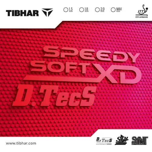 TIBHAR Belag Speedy Soft D.Techs XD