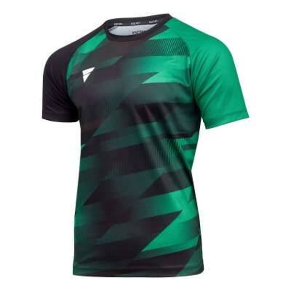VICTAS T-Shirt 231 - grün/sw