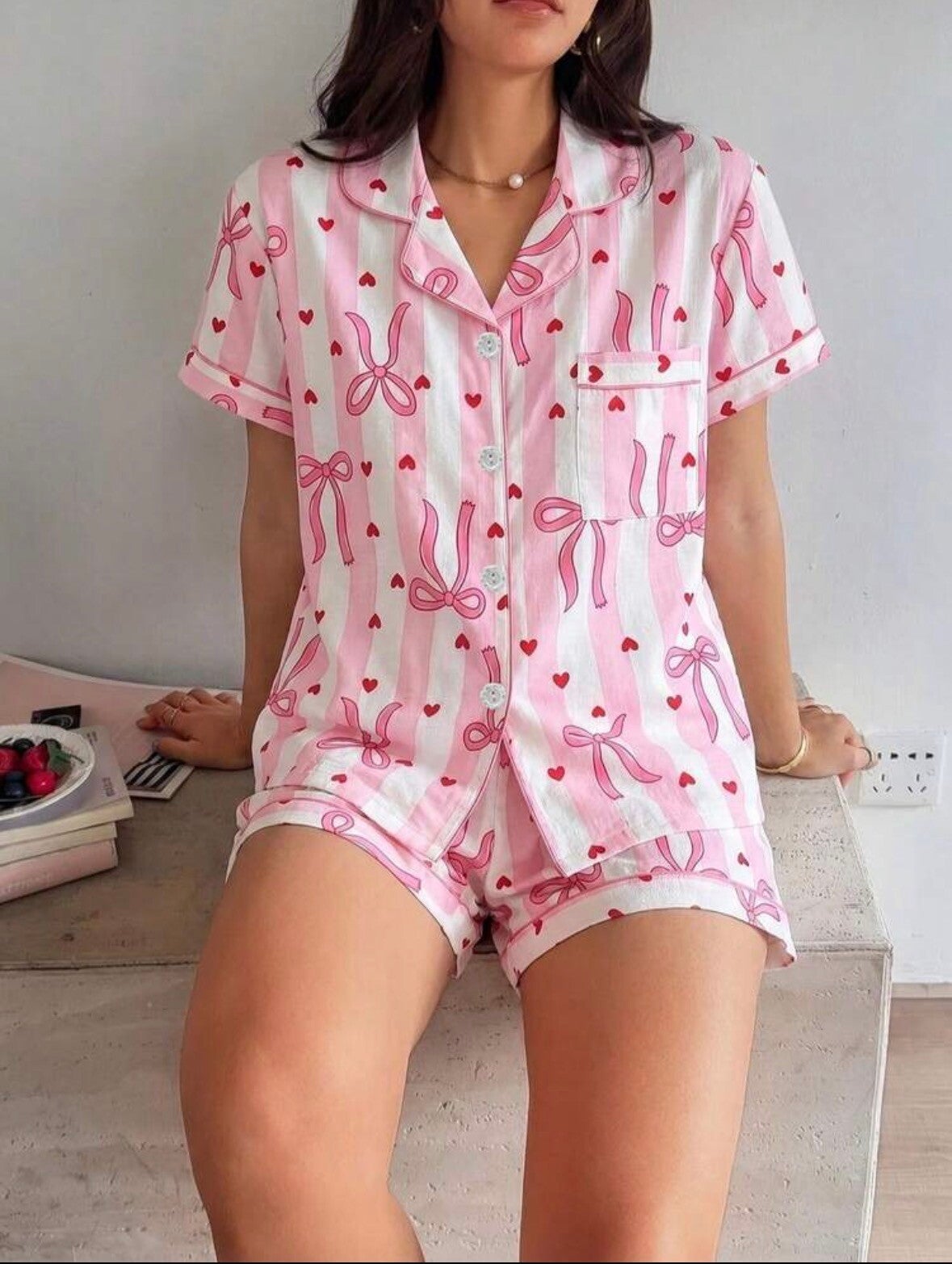 Pyjama Bow Chic