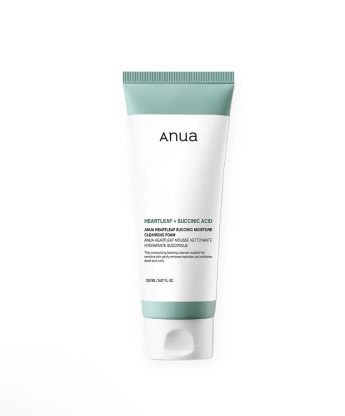 [ANUA] Mousse Nettoyante visage Heartleaf + Succinic Acid