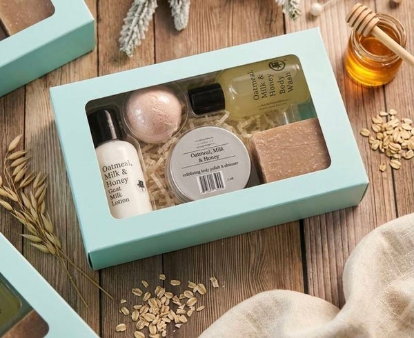 Coffret Prestige skincare_Miel & Lait d'Avoine (5 pièces)