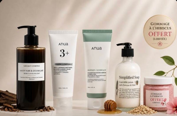 Gamme Skincare + gommage offert
