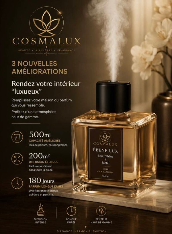 Diffuseur aromatique électrique_Ébène Lux
