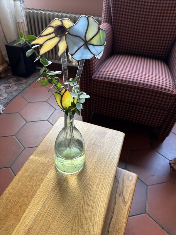 Tyffany Glass Tullip flower