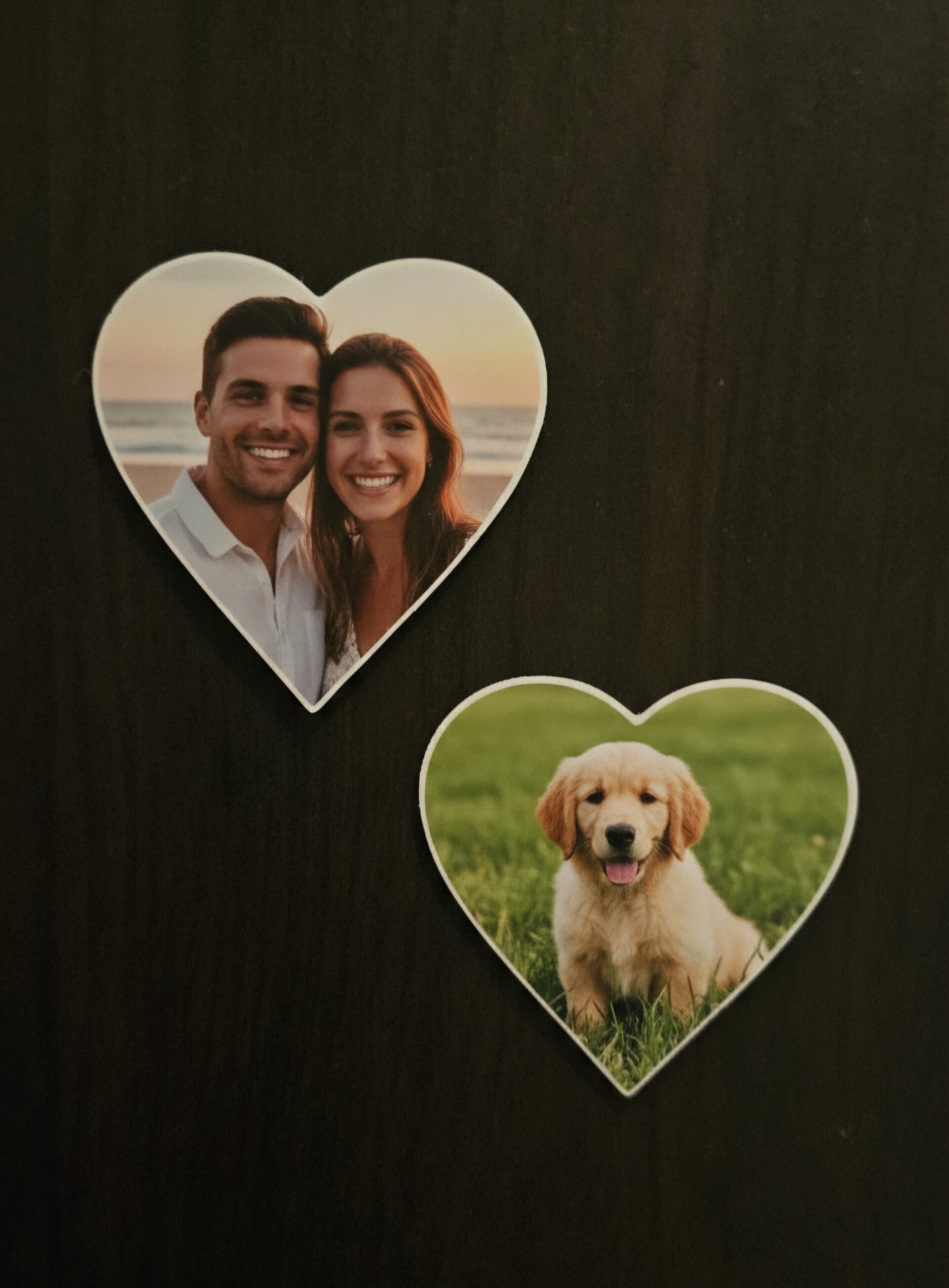magnets en forme de coeur