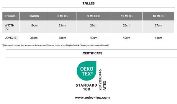 body extensible en coton peigné