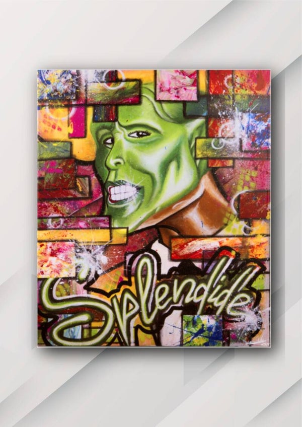 " Splendide "reproduction sur toile de l'œuvre , par Rachelle Balaji 2022