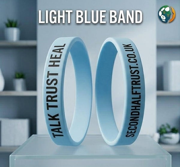 Light Blue Charity Wristband