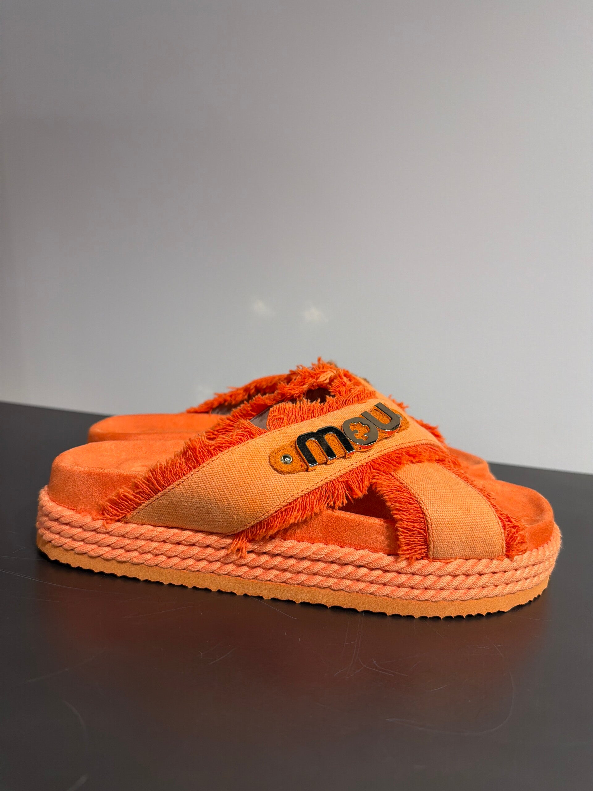 Sandalias Criss-cross rope Mou