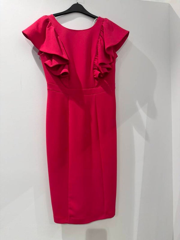 Vestido fuccia invitada &me Talla 38