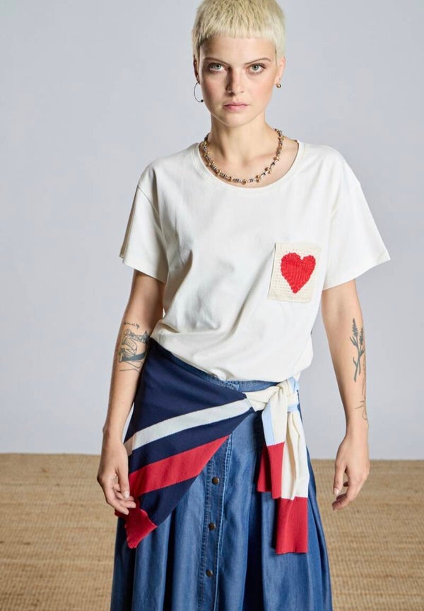 Camiseta cuore Alba Conde