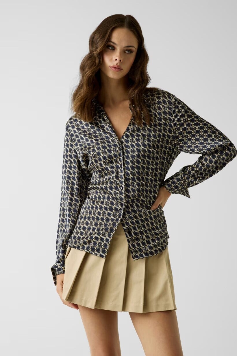 Camisa satinada Guess