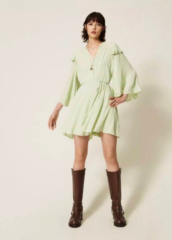 Vestido corto manzana TwinSet Milano