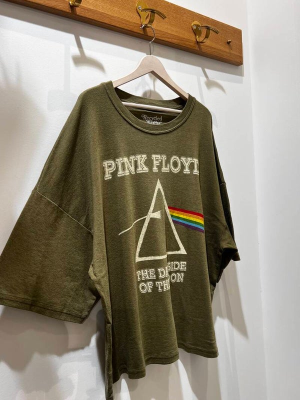 Camiseta PinkFloyd kaki