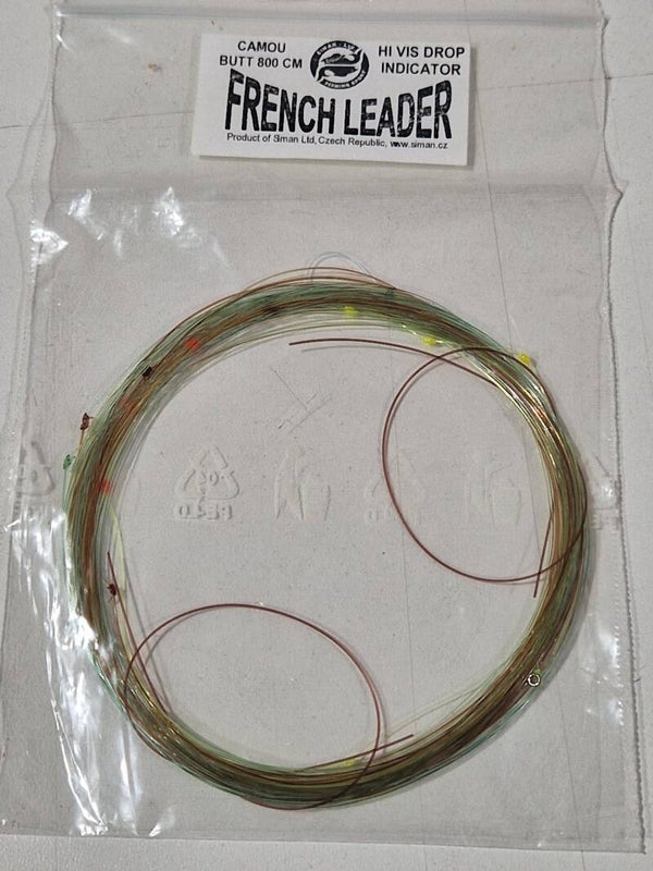 Camou french leader 800cm hi vis drop indicator