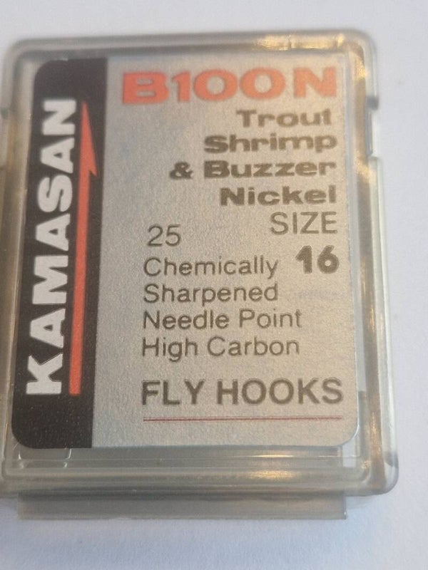 Kamasan B100N  , trout shrimp buzzer hook