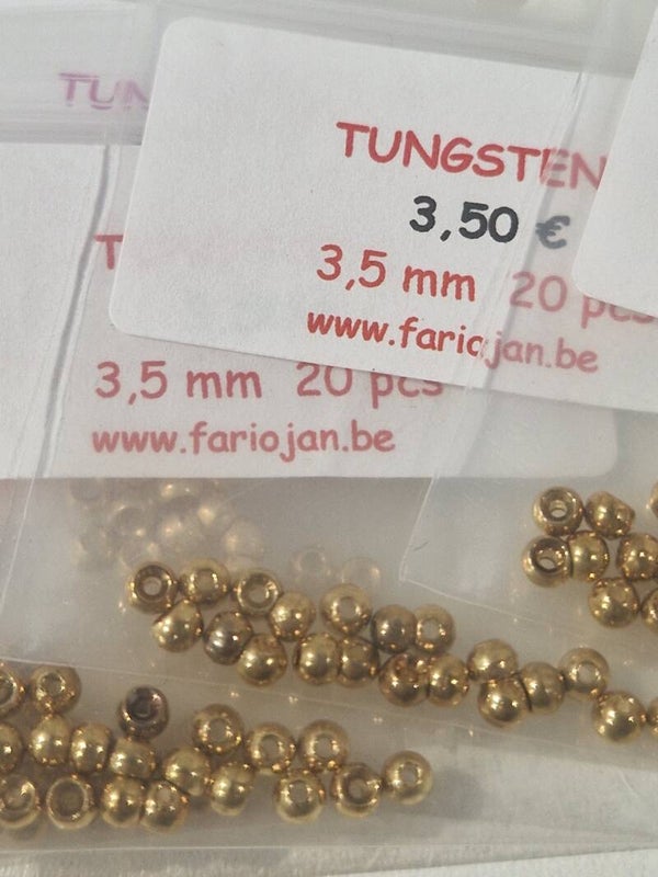 Tungsten gold conish 20pcs or 50 pcs