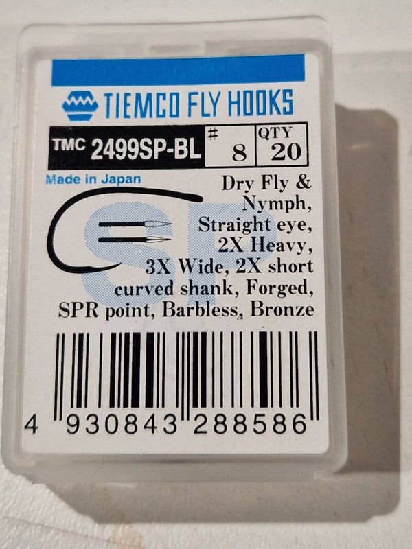 Tmc tiemco fly hooks 2499sp