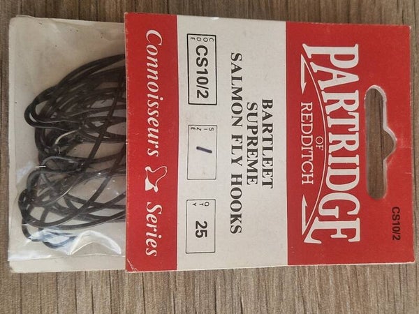 Partridge CS10/2 bartleet suprematie salmon fly hooks