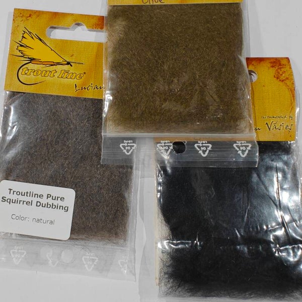 Troutline Pure Squirrel Dubbing