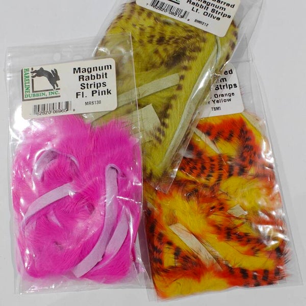 Hareline Magnum Rabbit Zonkerstrips