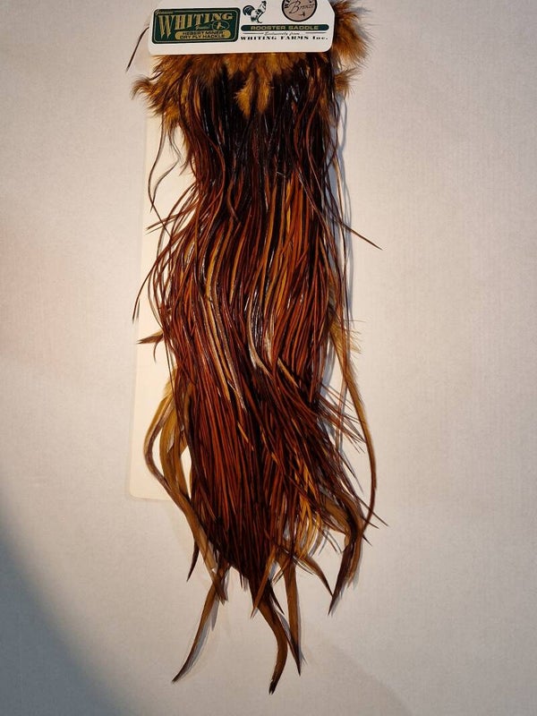 Whiting Herbert rooster bronze saddle