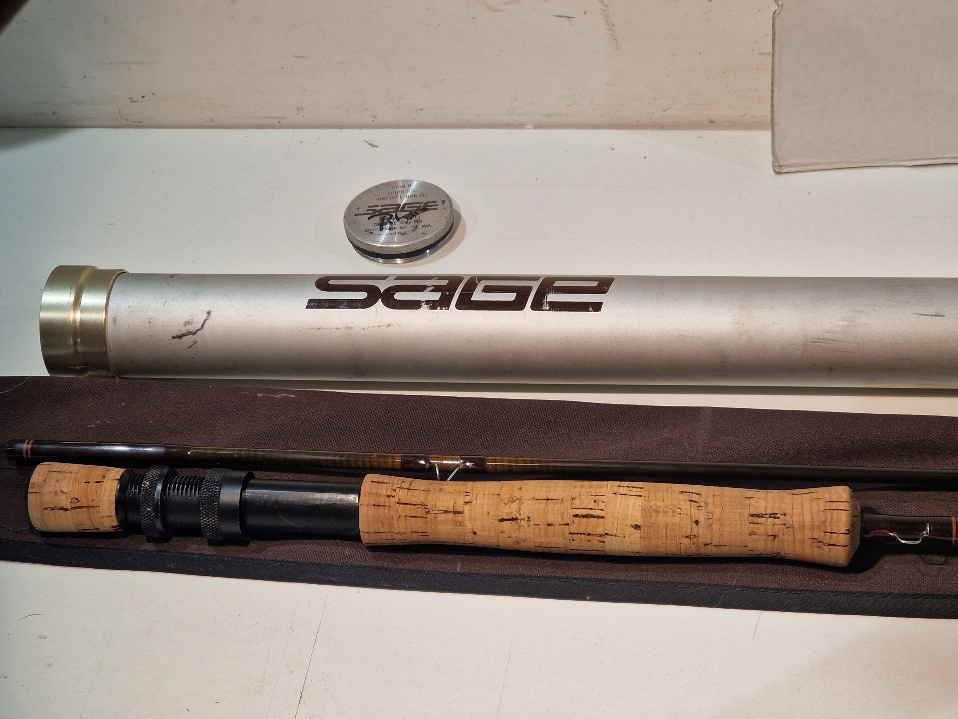 DEMO sage 896 rpl graphite III FLYROD