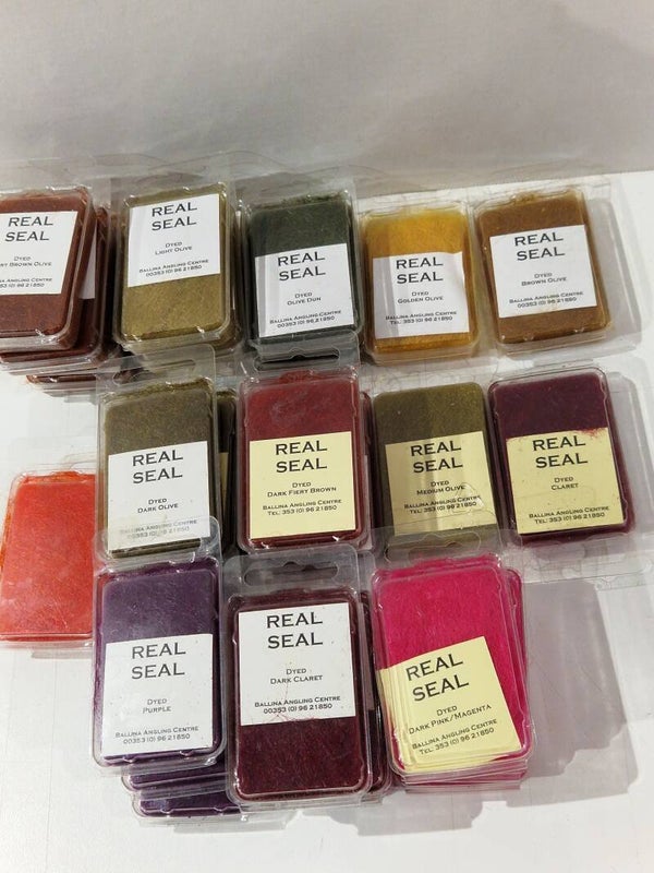 Real seal dubbing from Ballina angling