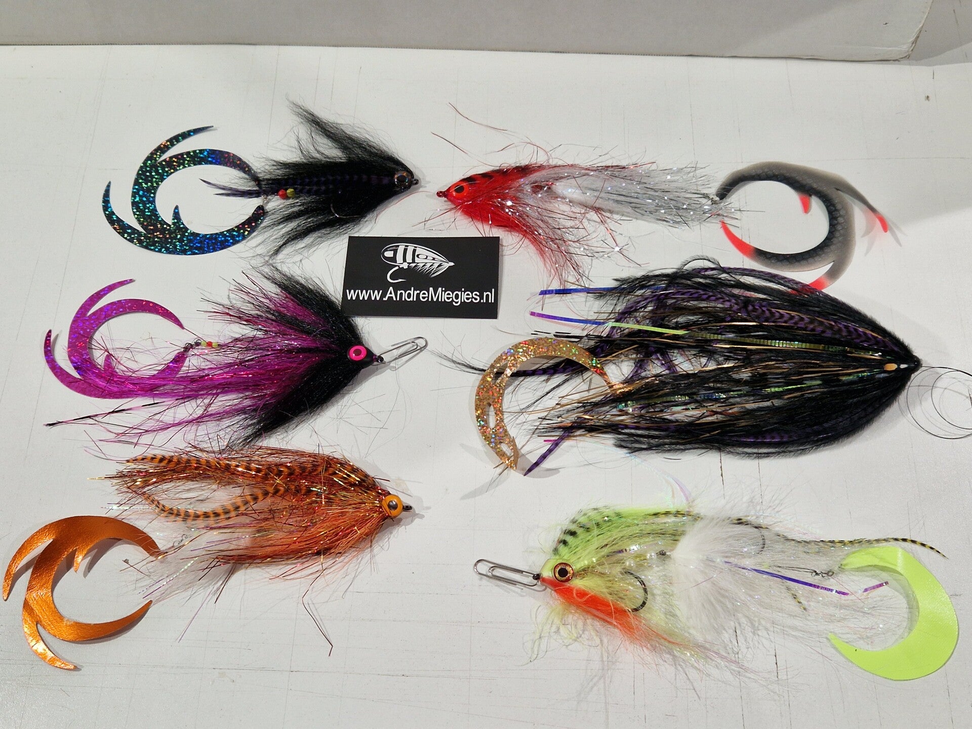 Andre Miegies pike fly , snoek streamers