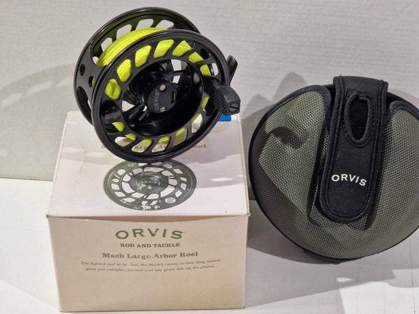 Orvis mach IV REEL , good for 7/9 line  , with backing