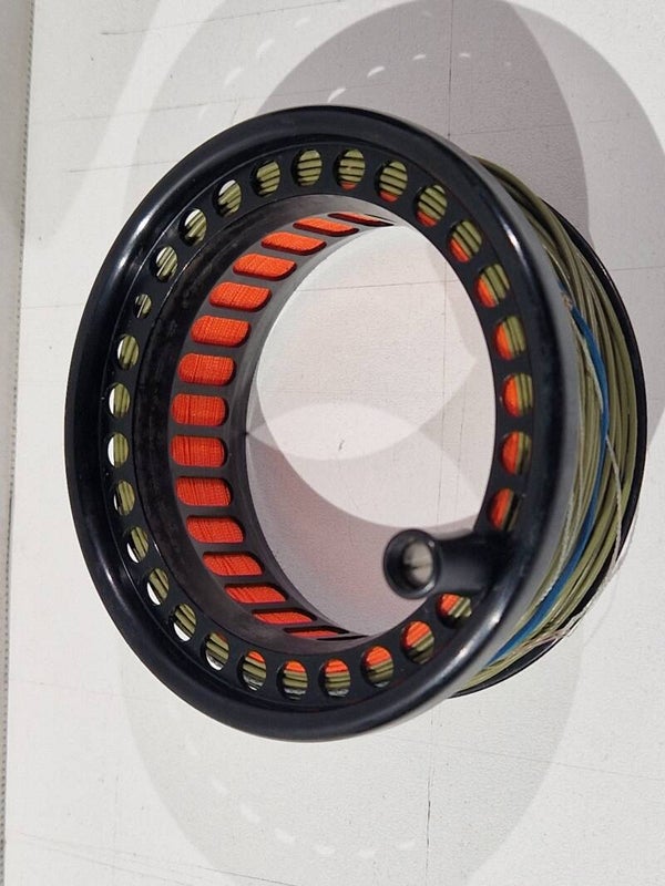 Loop Model Dryfly spool with Gary lafontaine flyline  wf5f ,  collector