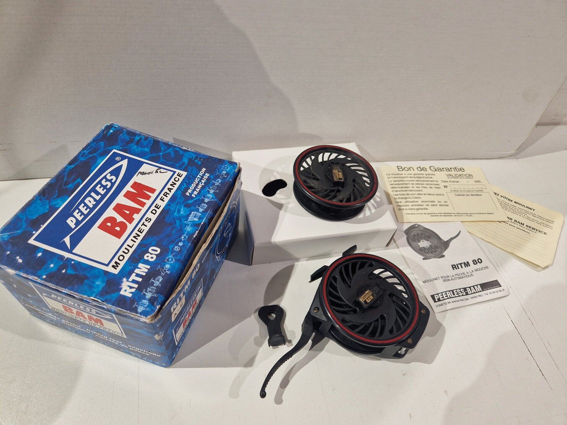 Peerless BAM ritm 80 automatic reel en reserve spoel