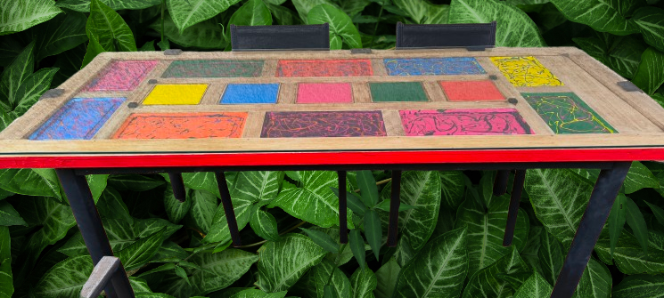 table de jardin