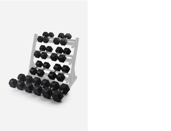 10kg - 30kg Hex Dumbbell Set (2.5kg Increments)