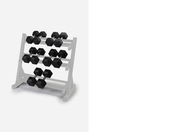 10kg - 20kg Hex Dumbbell Set (2.5kg Increments)