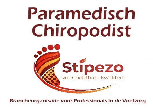 Paramedisch chiropodist bordje Stipezo